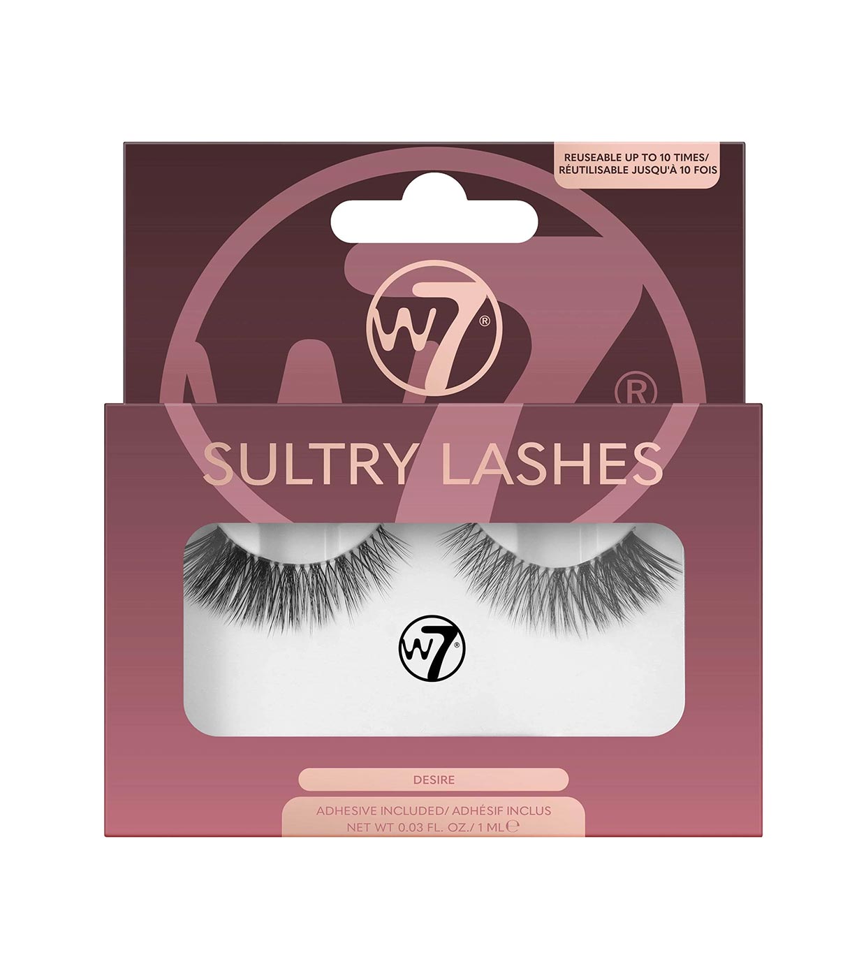 W7 - Cílios Postiços Sultry Lashes - Desire