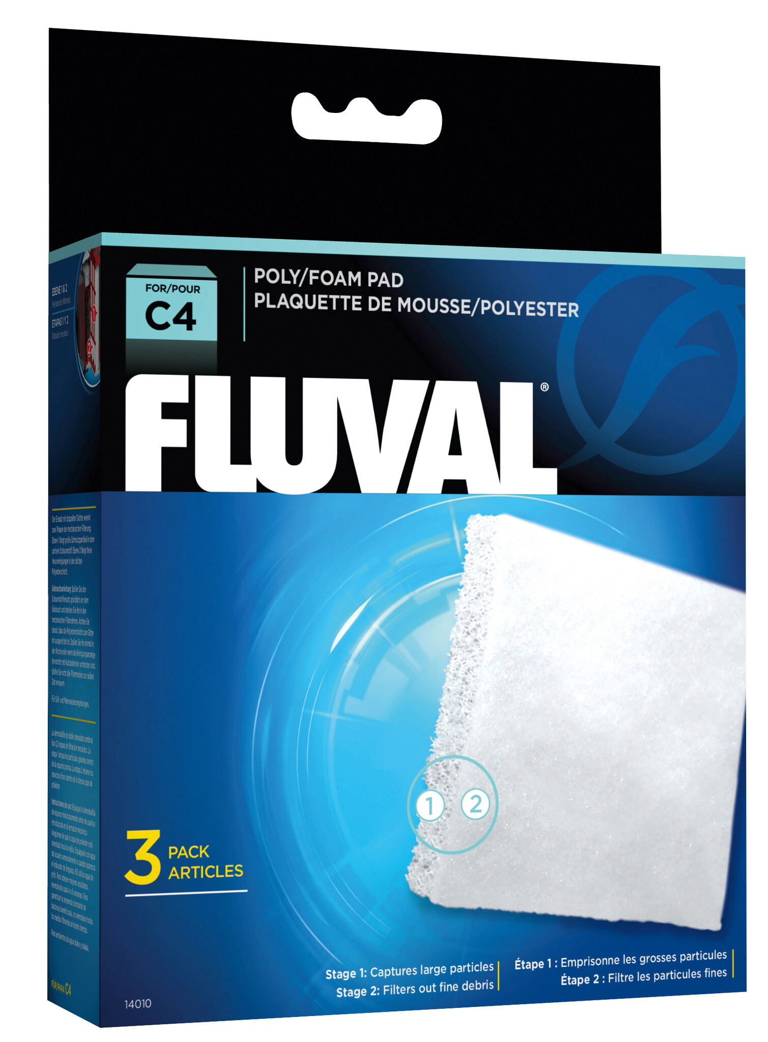 Fluval FL C4 schuim/poly patroon