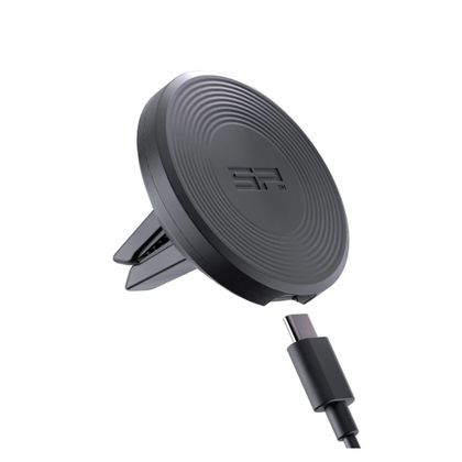 Support Smartphone SP Connect Voiture ventillation chargeur inclus SPC+ - Noir