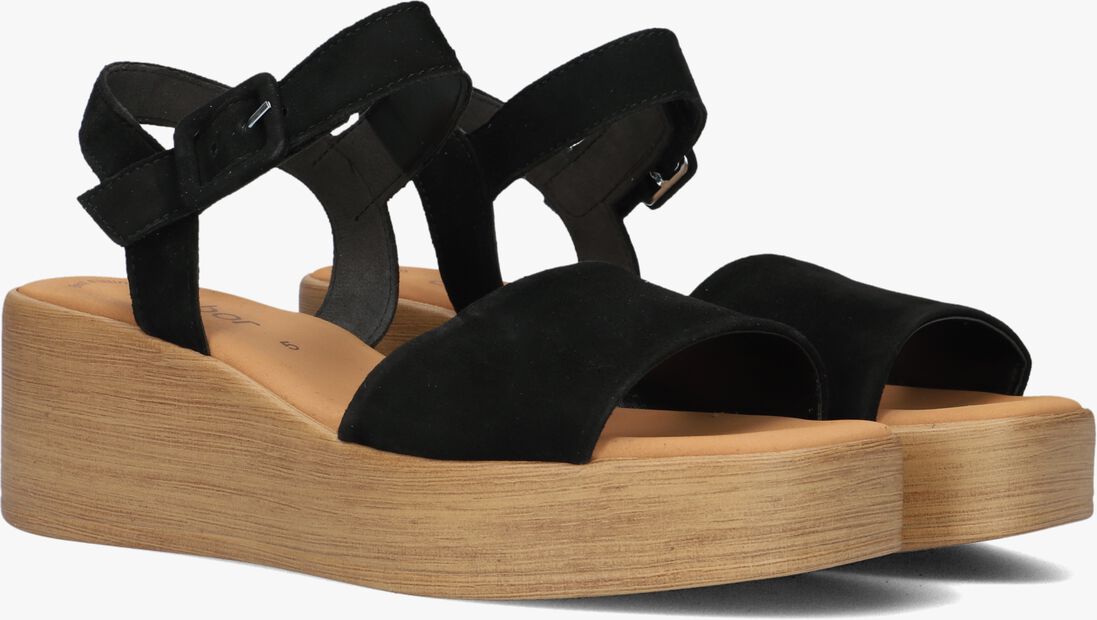 GABOR zwarte gabor sandalen 531