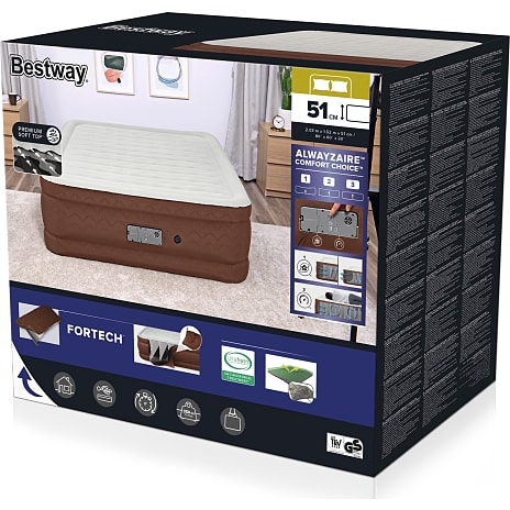Bestway Alwayzaire gæsteseng 2,03x1,52x51 cm
