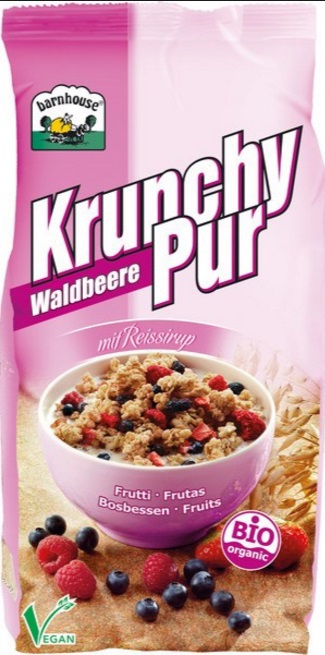 Barnhouse Krunchy Pur Bosvruchten Muesli 750gr