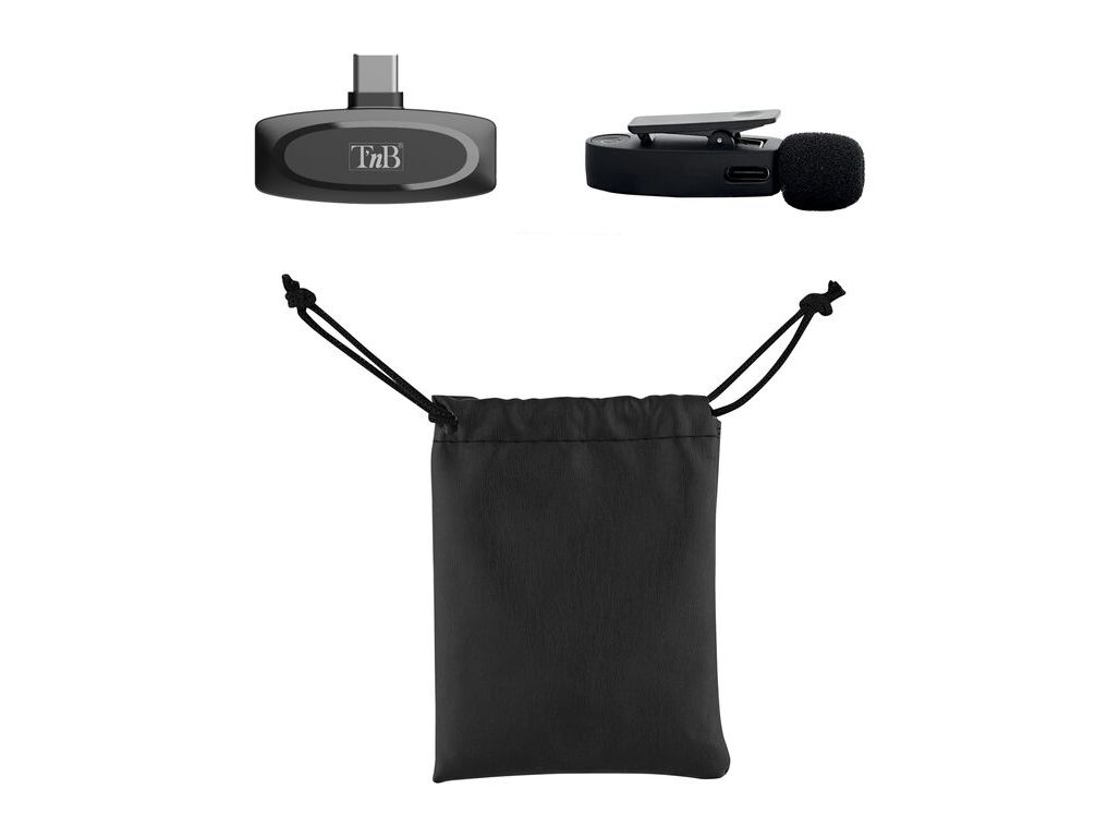 MICROFONE LAPELA TNB INLAPMICWL USB-C SEM FIOS