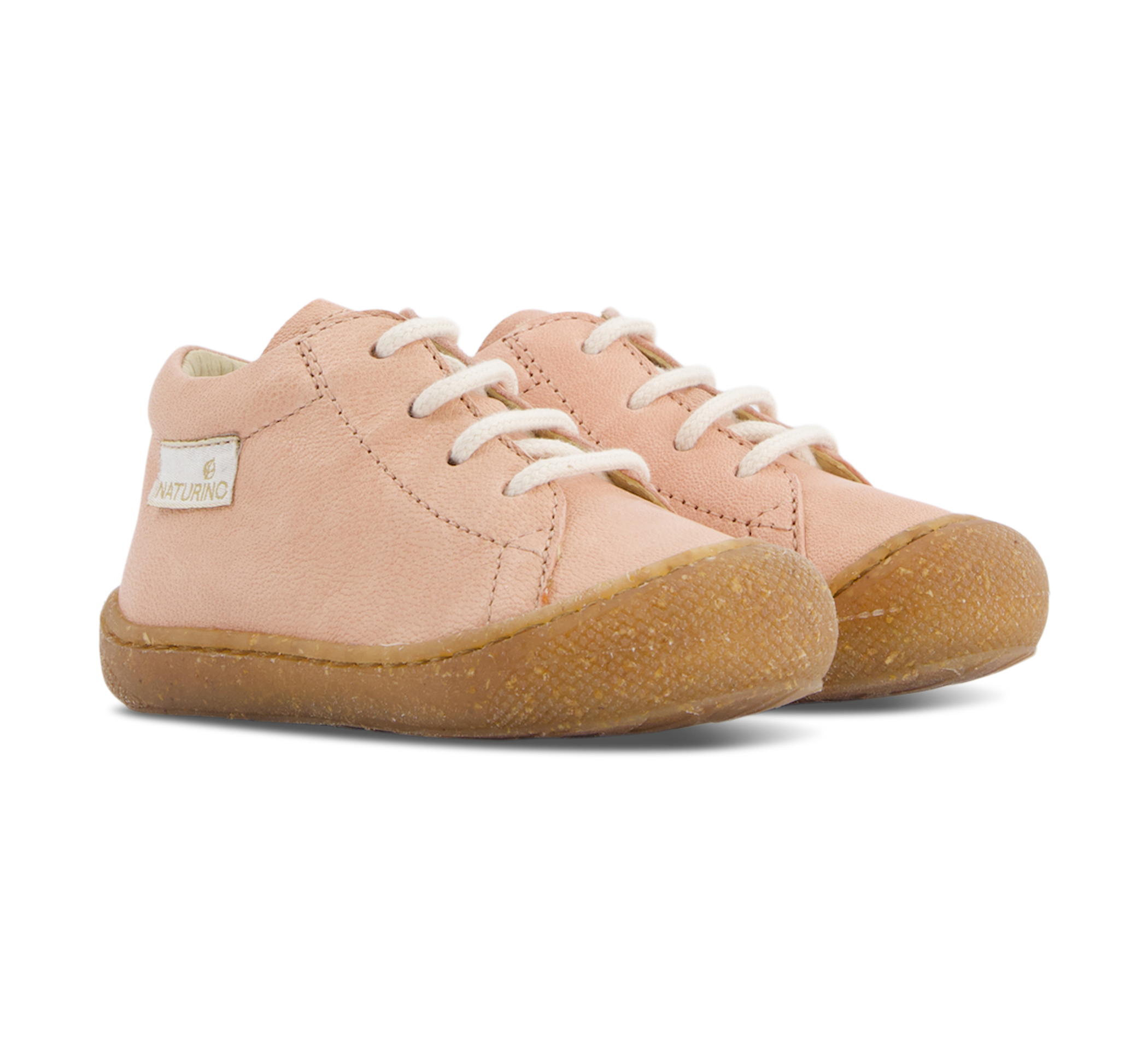 Naturino Cocoon Organic - Schnürschuhe rosa