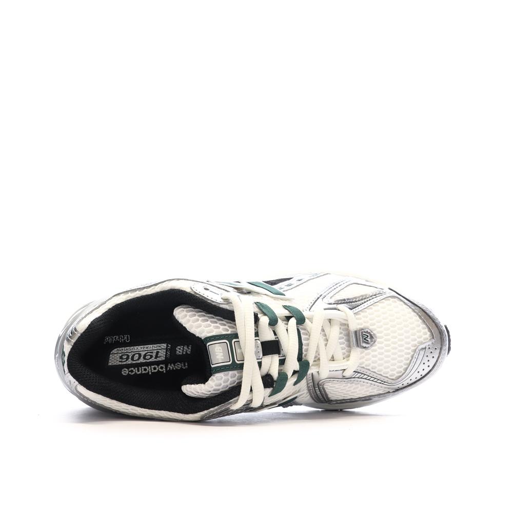 New Balance New Balance 1906 Baskets Blanc/Gris/Vert Homme