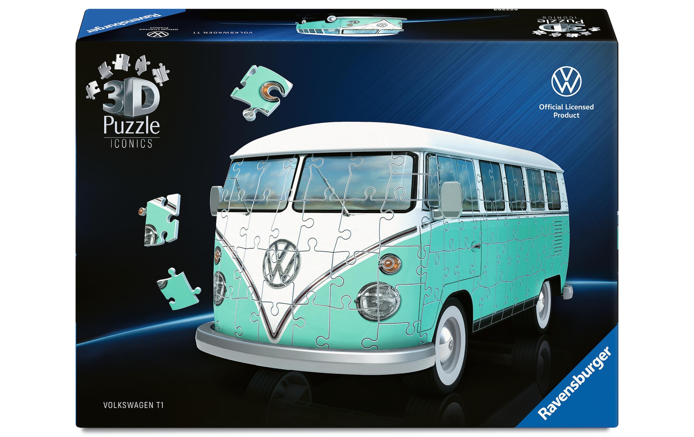 Ravensburger 3D-Puzzle »Iconics Volkswagen T1« 3D-Effekt