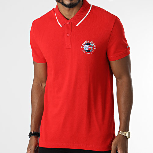 Polo Manches Courtes Timeless 1340 Rouge