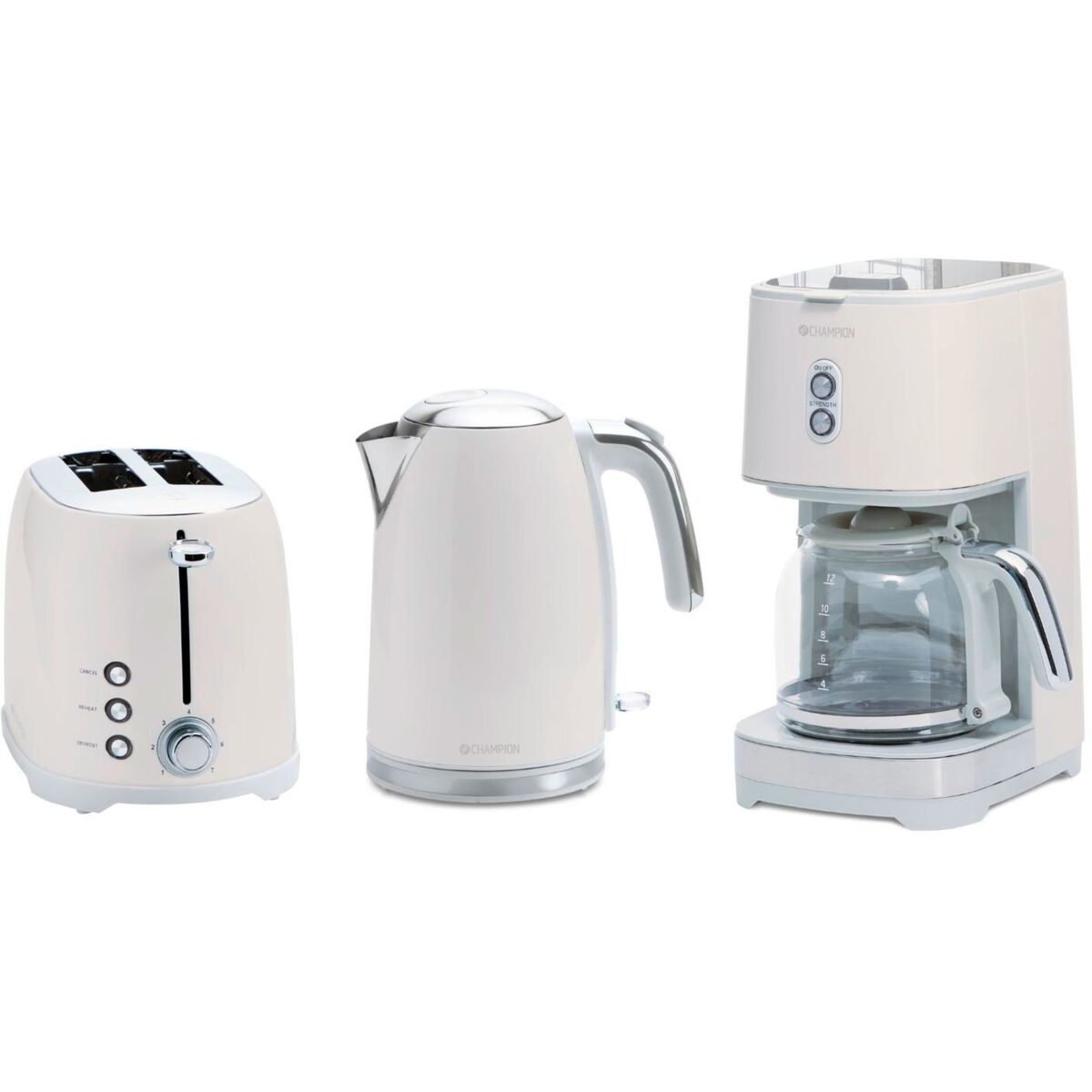 Pakke Frokostserie Creme White, 3 maskiner