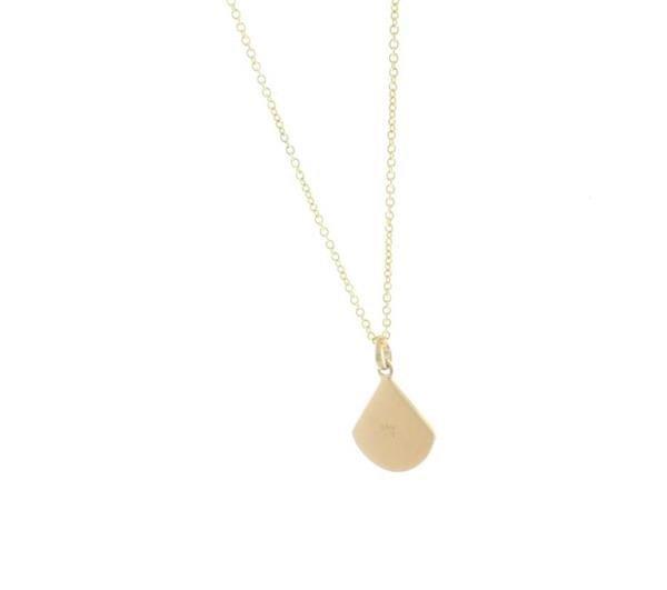 Unique And Co Ladies Unique And Co Sterling,Gold,Malc Pendnt Chain