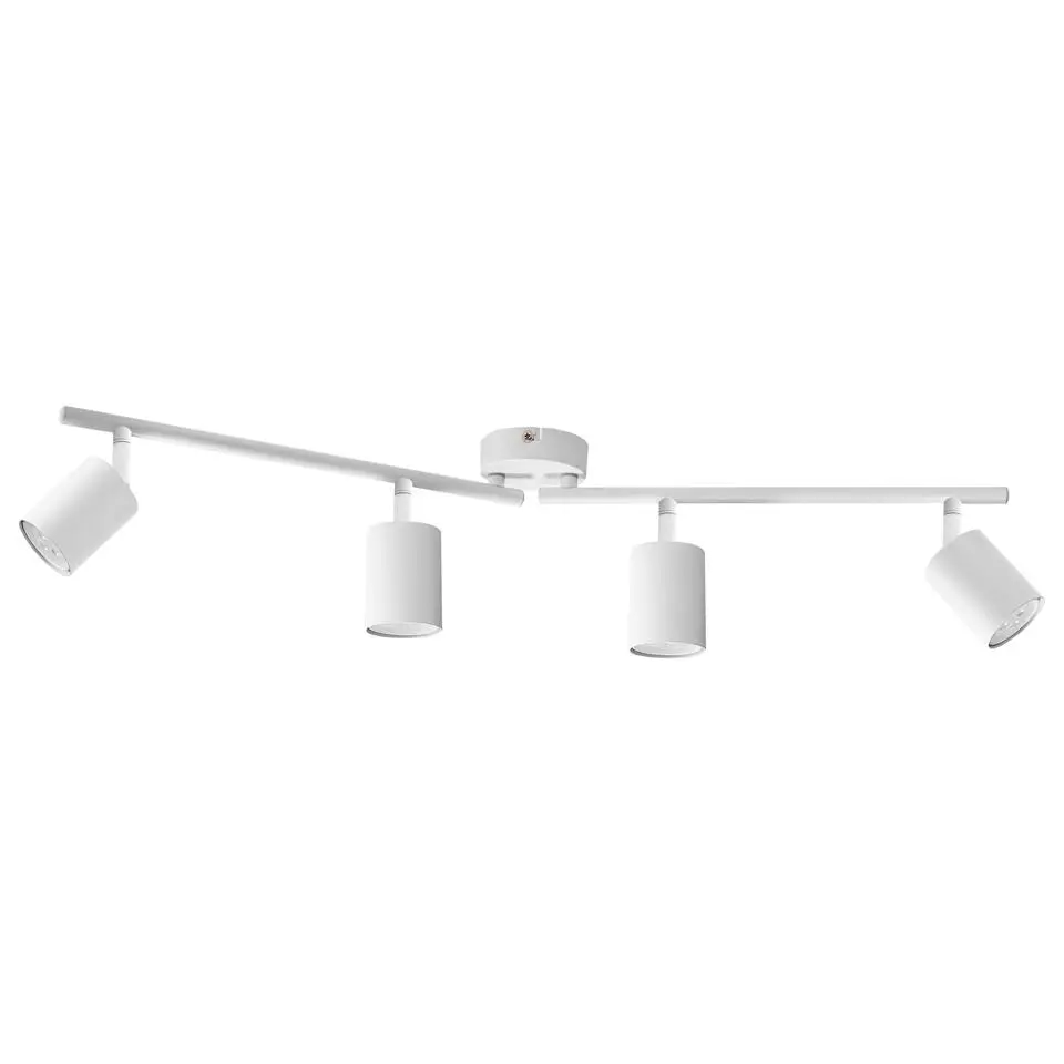 NYANDO - Plafondlamp set van 4 - Wit - Metaal
