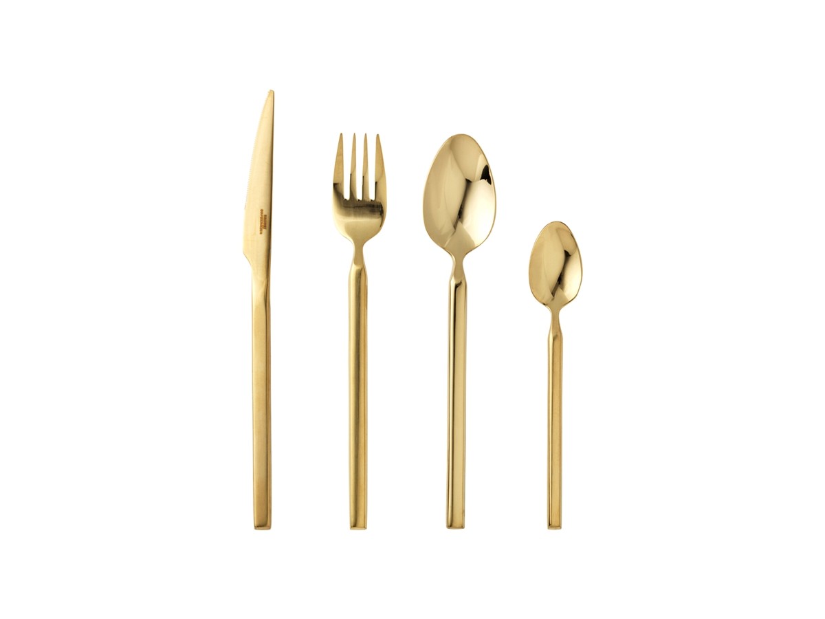 Broste Copenhagen - Tvis Bestiksæt , 16 stk -Rustfrit stål - Rose Gold