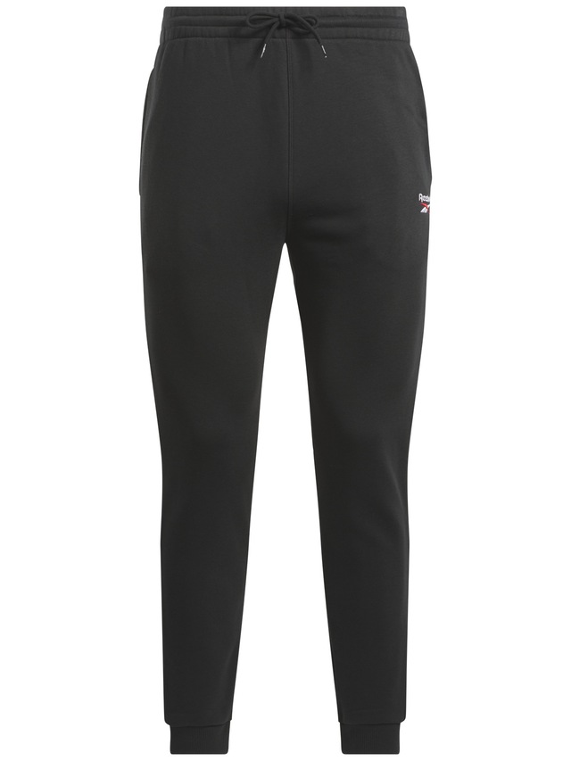 Reebok Trainingshose »REEBOK IDENTITY SMALL LOGO FLEECE JOGGER/BLACK/WHITE/VECTOR RED«
