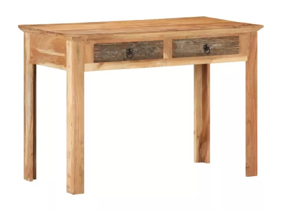 Bureau 110x50x75 cm Bois de récupération massif