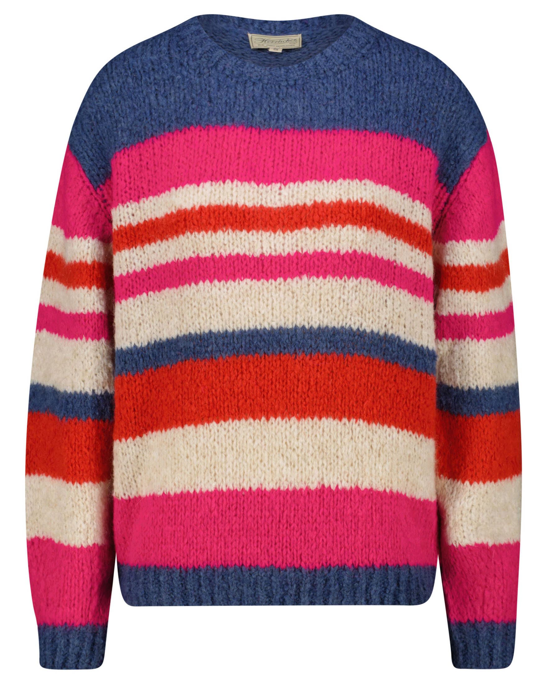 Herrlicher| Damen Strickpullover mit Mohair und Wolle