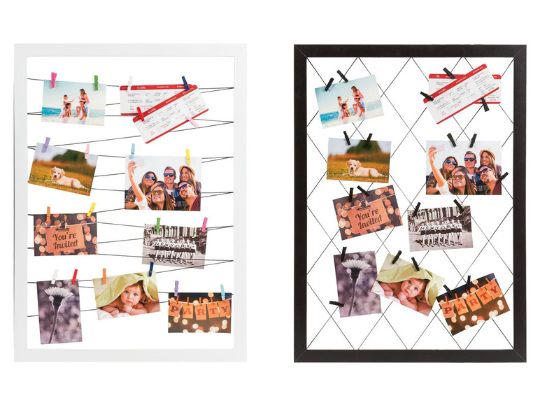 Fotobord, met 20 klemmen
