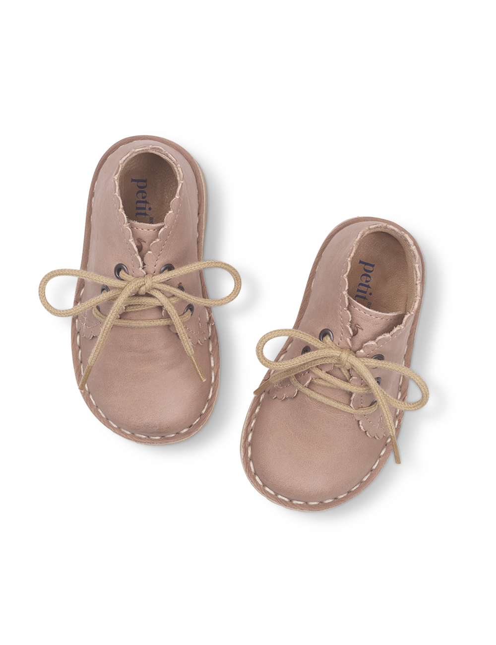 Scallop Boot - Old rose