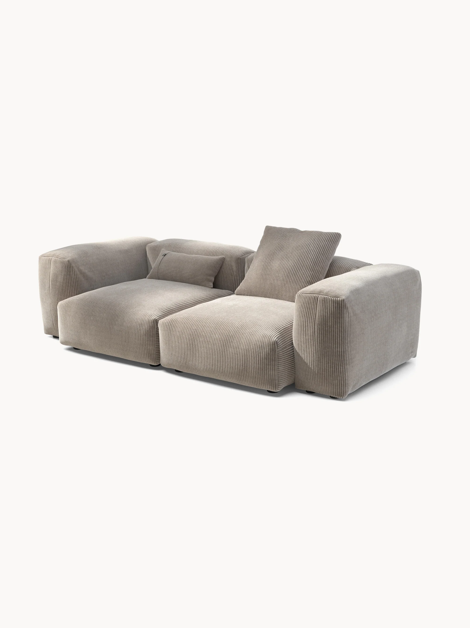 Modulaire bank Vetsak (2-zits) van corduroy