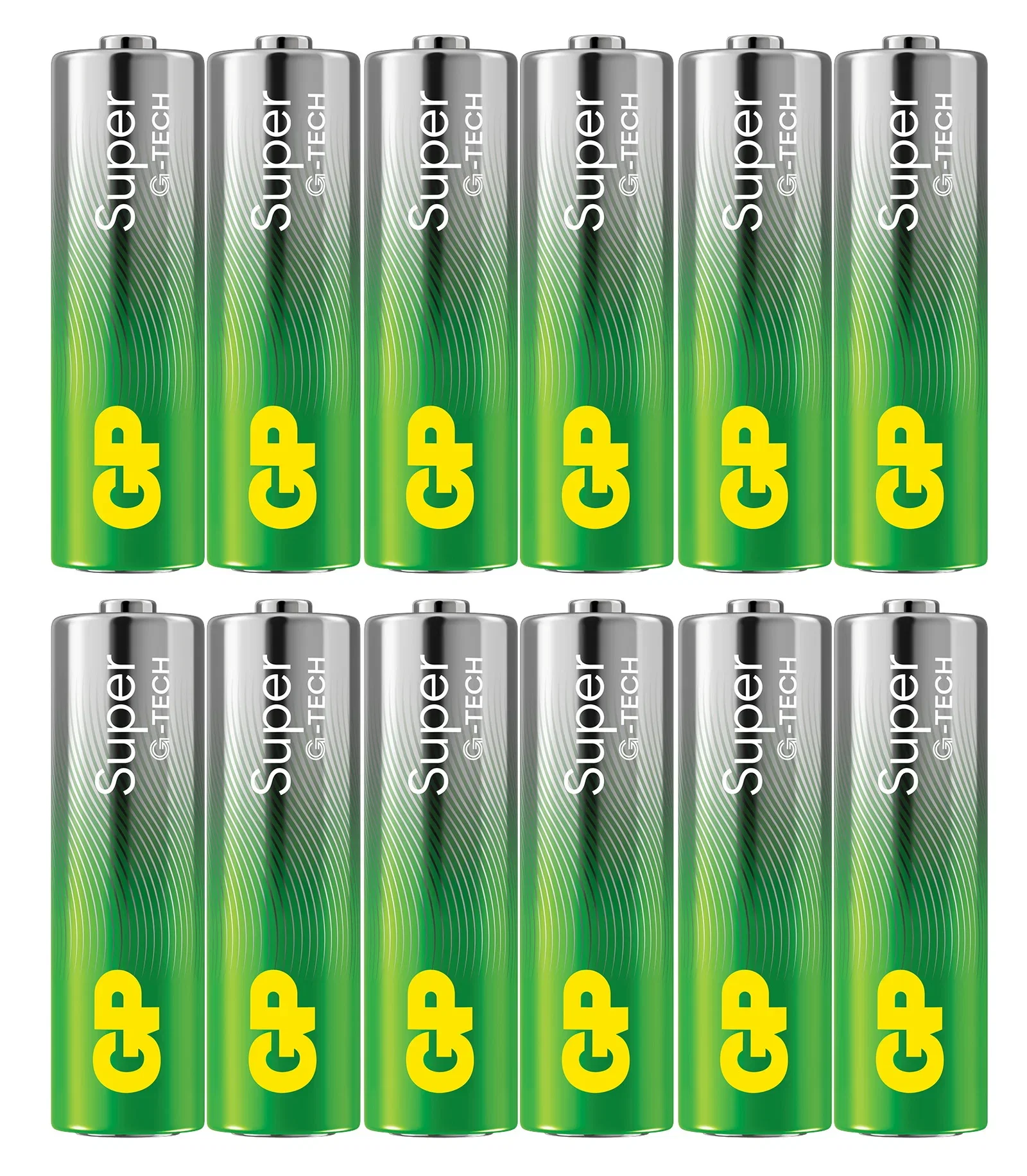 GP Batterier GP Super AA LR6 12 pk