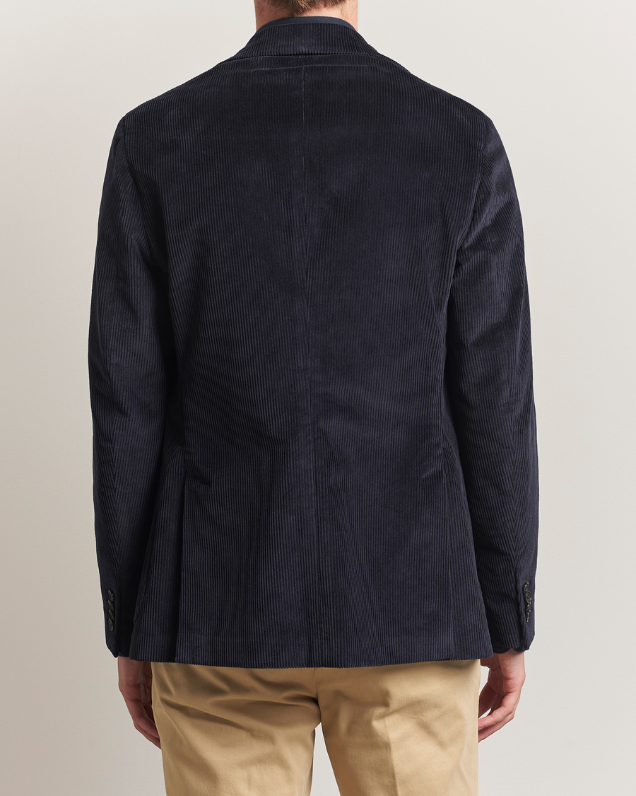 Incotex Corduroy Blazer Navy