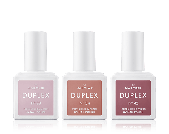 Nailtime Duplex Nude Collection Set 8ml-8ml-8ml