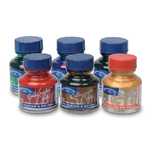 WINSOR & NEWTON Calligraphy Tusche-Set