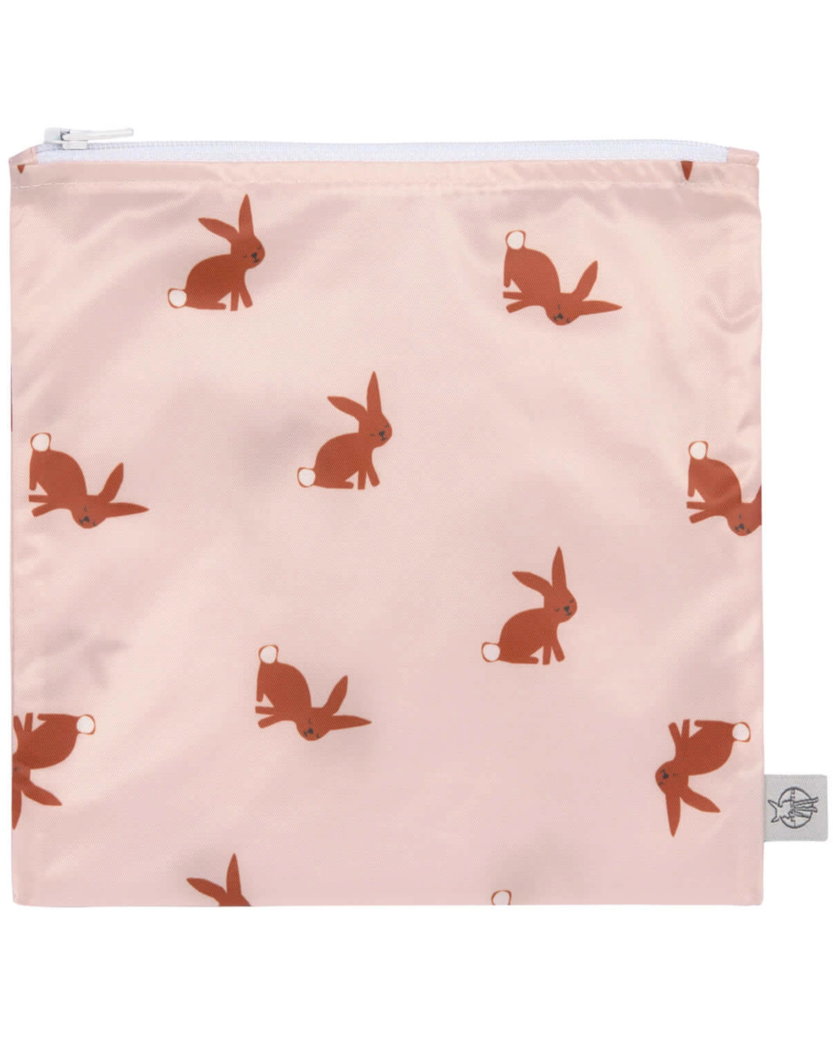 Snackbeutel LITTLE FOREST RABBIT 2er in rosa
