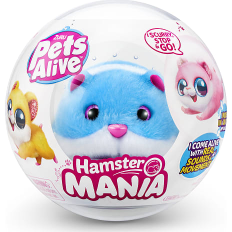 Pets Alive Hamstermania hamsterkæledyr - assorteret