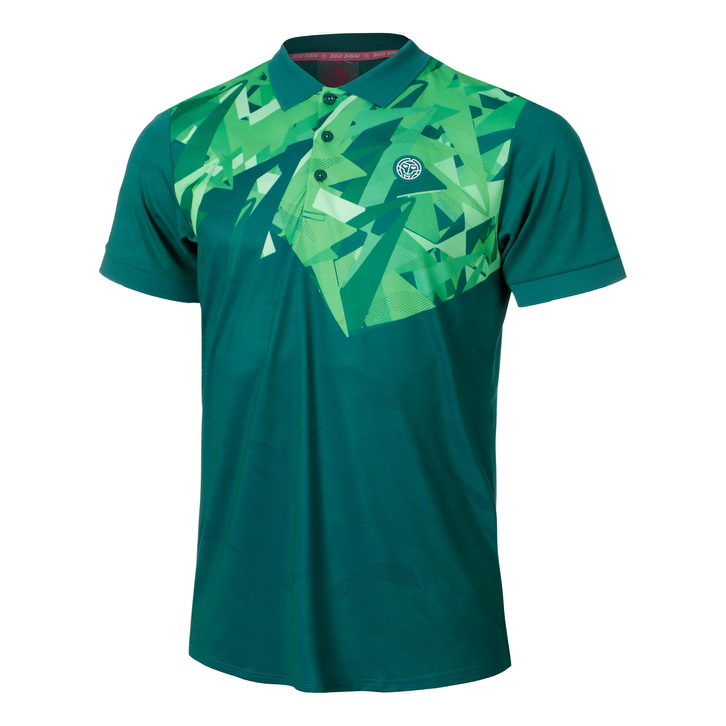 BIDI BADU Spike Polo Hommes - Vert Foncé , Vert