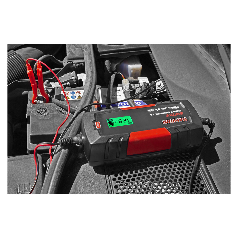 Batterilader 12 V 8 A