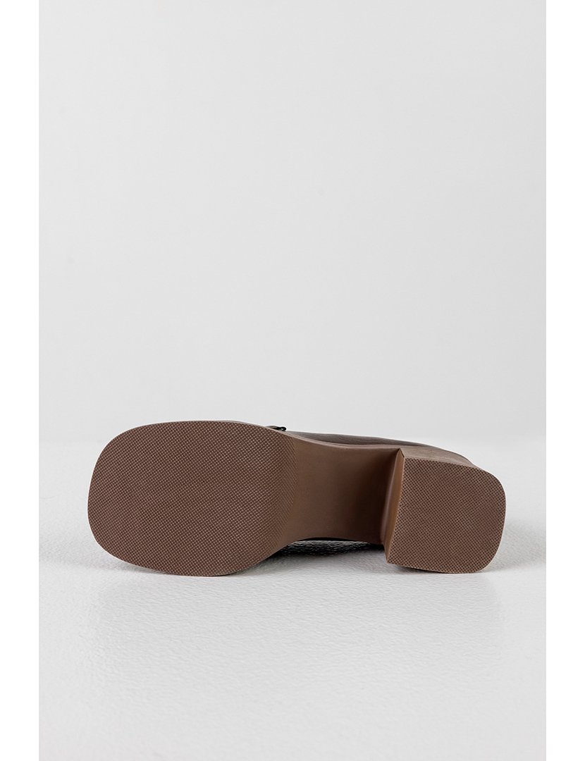 Brown Women's Heel Shoe