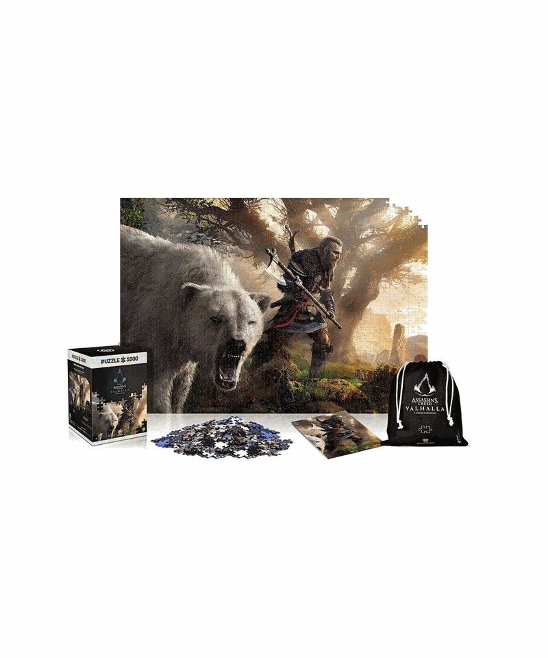 Good Loot - Premium Puzzle Assassin's Creed Valhalla: Eivor & Polar Bear (1000 pieces)