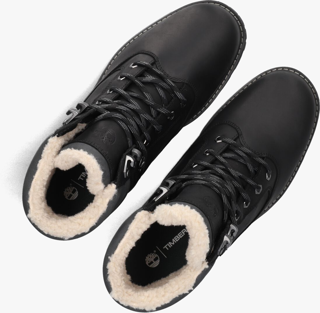 zwarte timberland veterboots britton road mid lace up