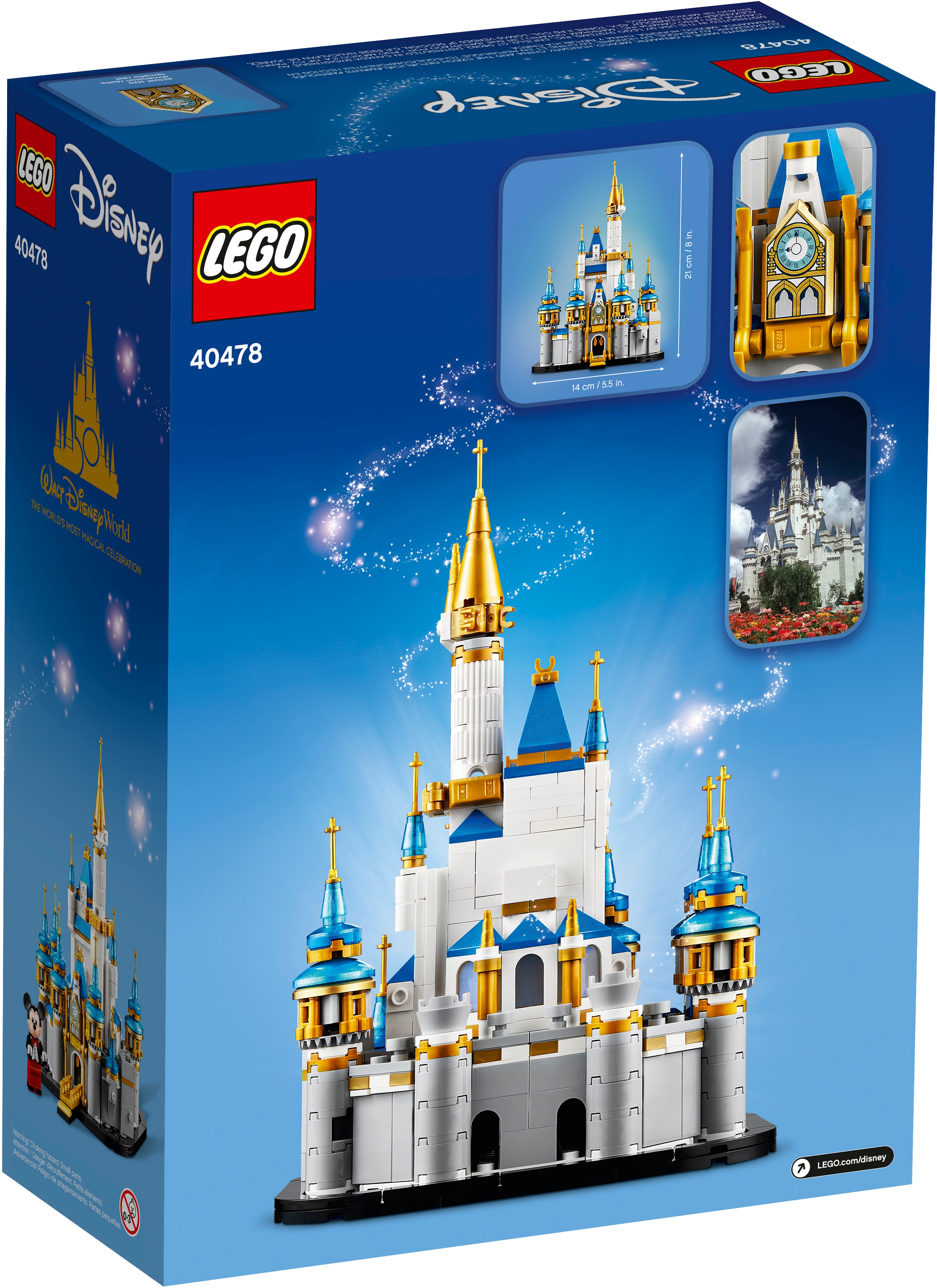 O castelo em miniatura da Disney 40478