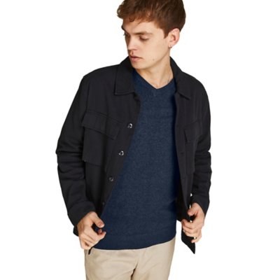 Pull homme Jjeemil Knit V-Neck Noos JACK JONES
