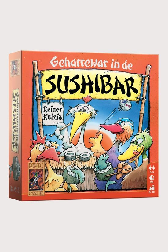 999 Games 999 Games Geharrewar In De Sushibar Dobbelspel