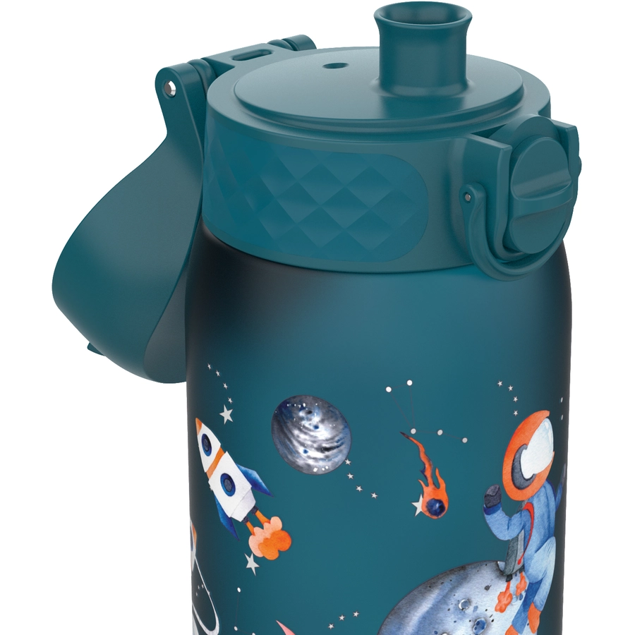 ion8 Kindertrinkflasche auslaufsicher 350 m Planeten  Blaugrün