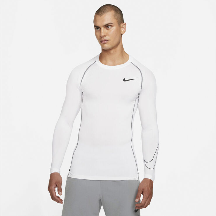 Nike Pro Dri Fit Tight Fit Traeningstroje Hvid