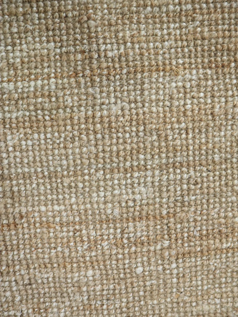 Lotus gulvteppe 200x290 Naturfarget jute håndvevet