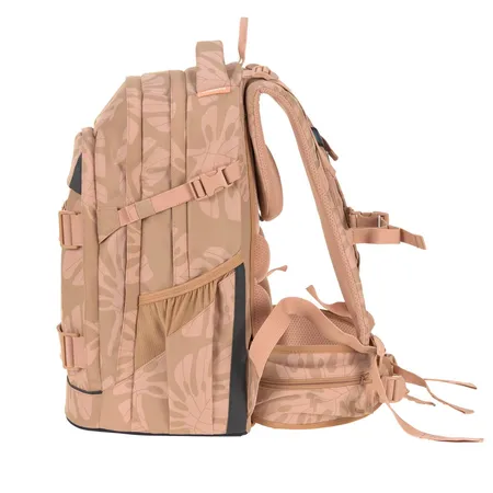 Lässig Schulrucksack - BOLD Origin Leaves, Karamell