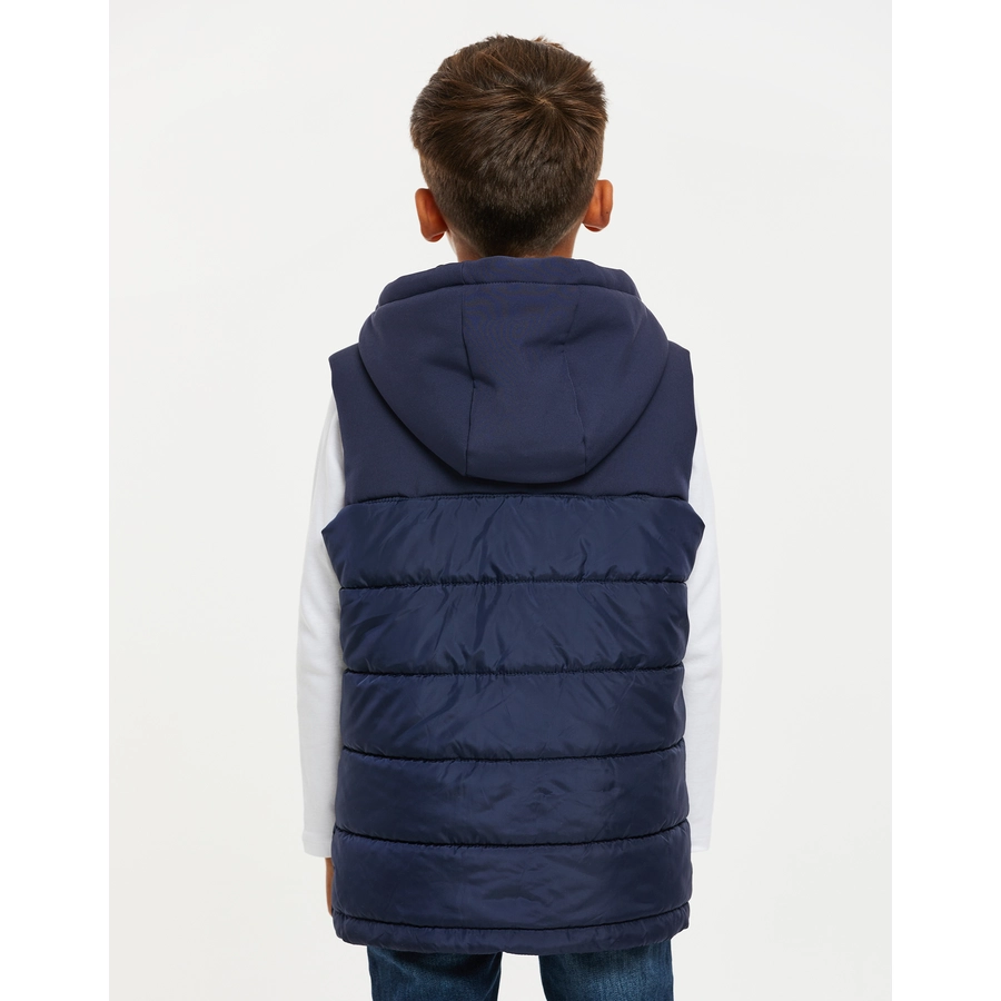 Threadboys Weste Gillet Bowie Padded Navy