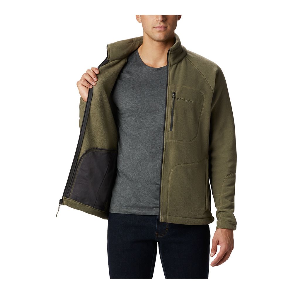 Columbia FAST TREK II - Polaire Homme stone green