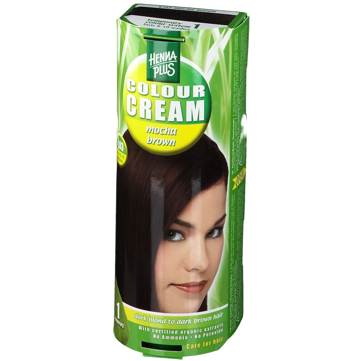 Hennaplus Colour Cream Mocha Brown 4,03