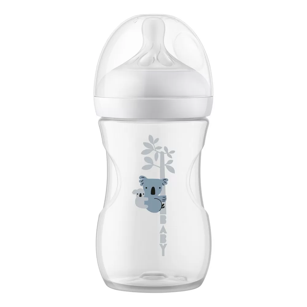 Philips Avent Natural Response Sutteflaske Koala 1 mdr.  - 260 ml.
