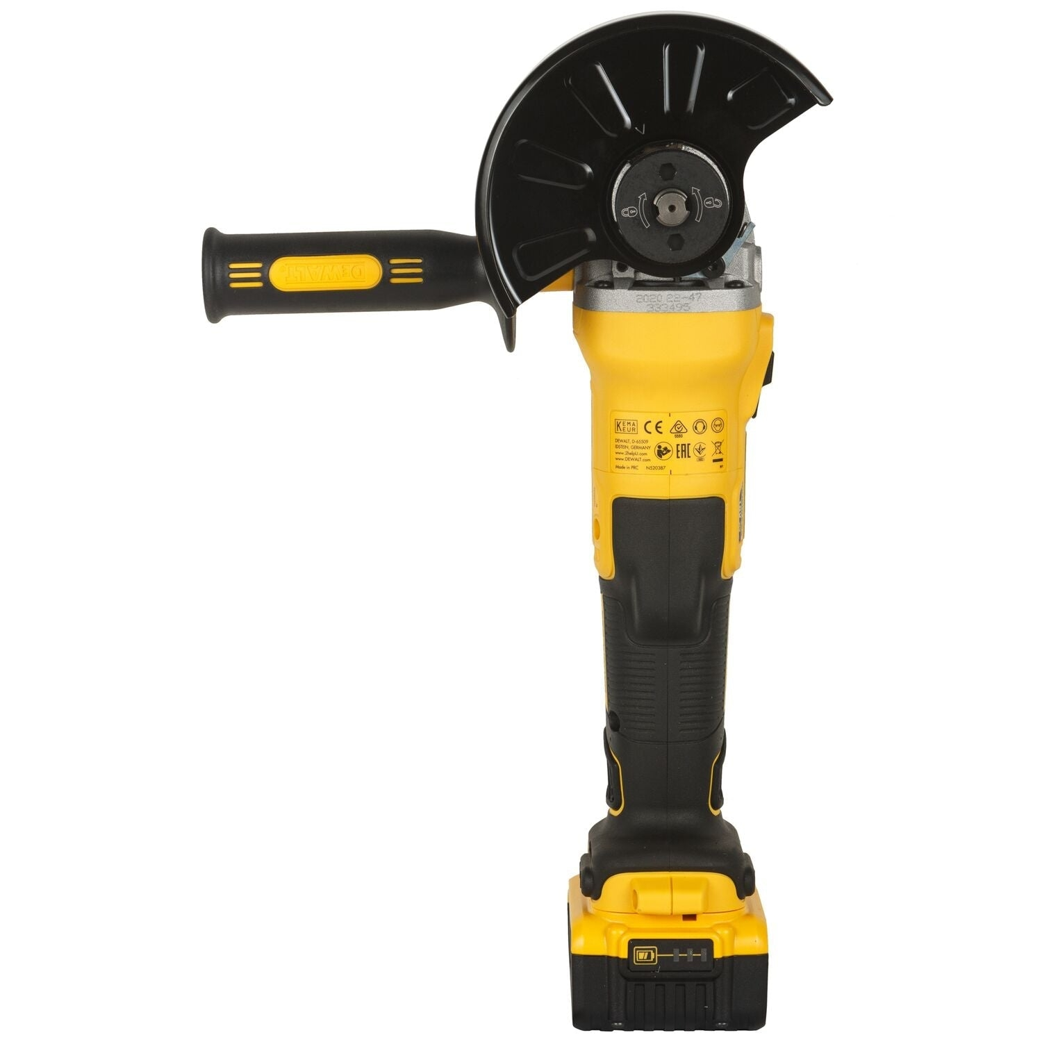 DeWALT DCG405P3 18V Li-Ion accu haakse slijper set (3x 5.0Ah accu) in TSTAK - 125mm - koolborstelloos
