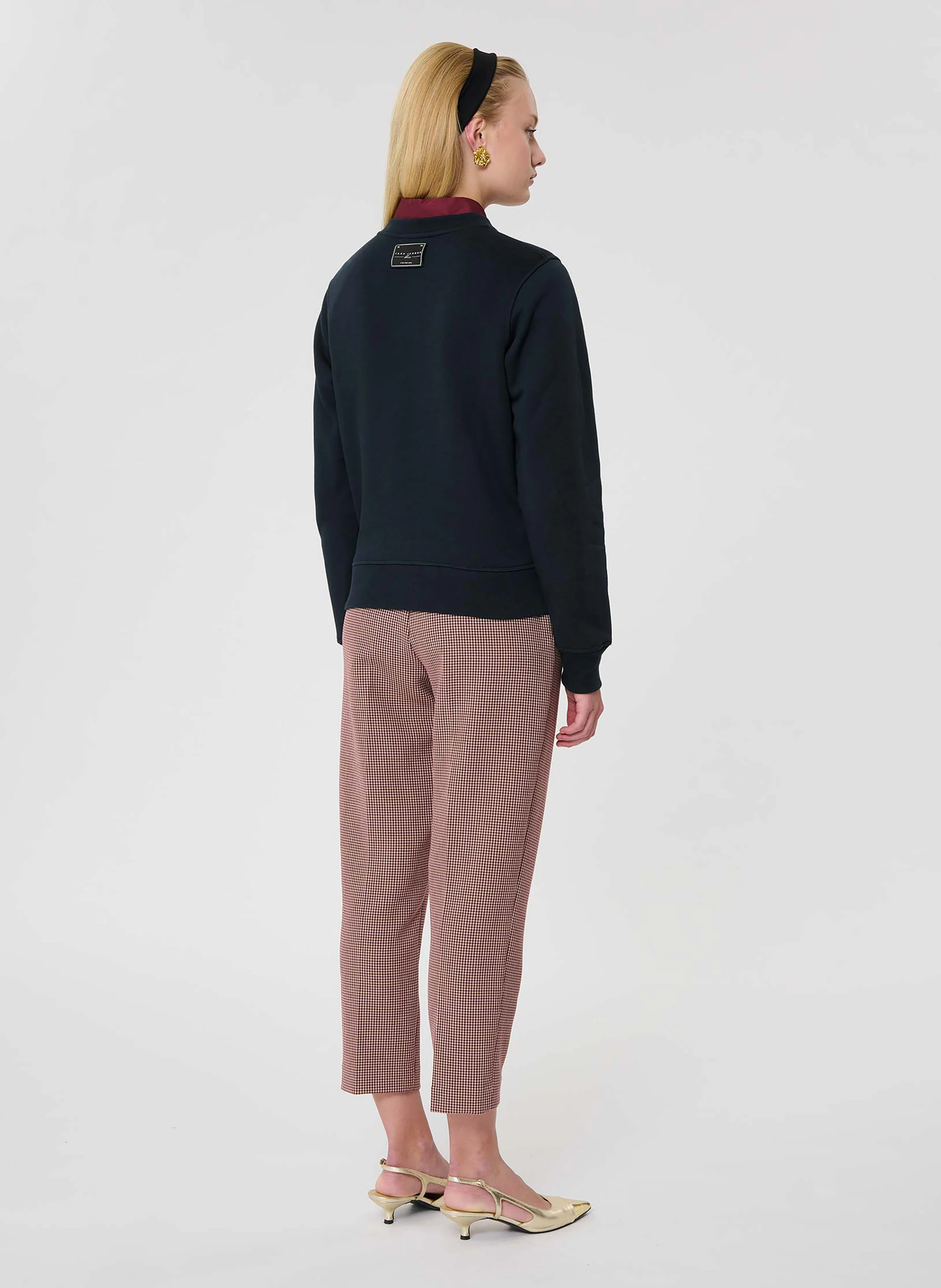 PRESTO - Pull droit en coton bio| Bleu