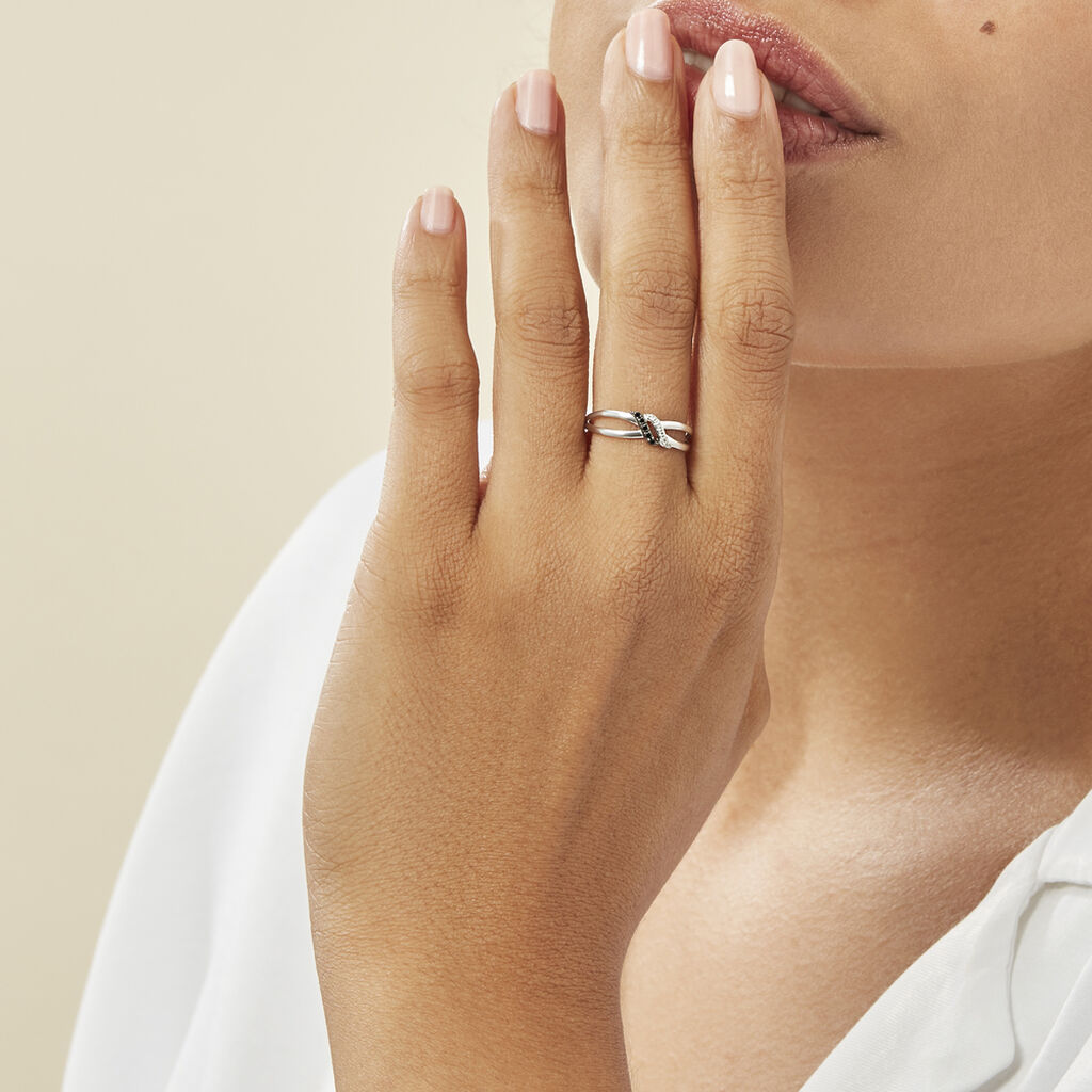 Bague Aline Or Blanc Diamant