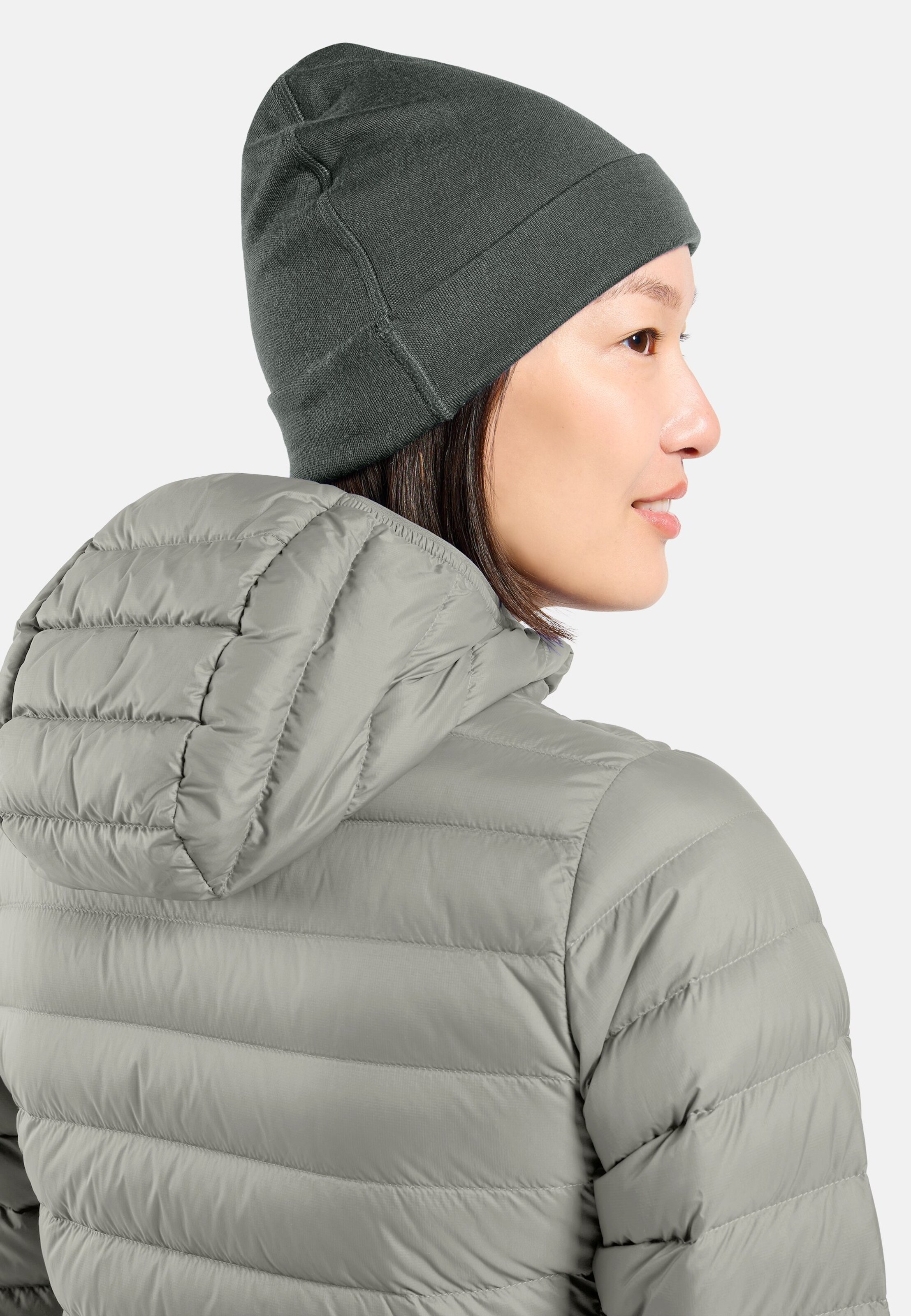 Merino Warm Mütze in urban chic