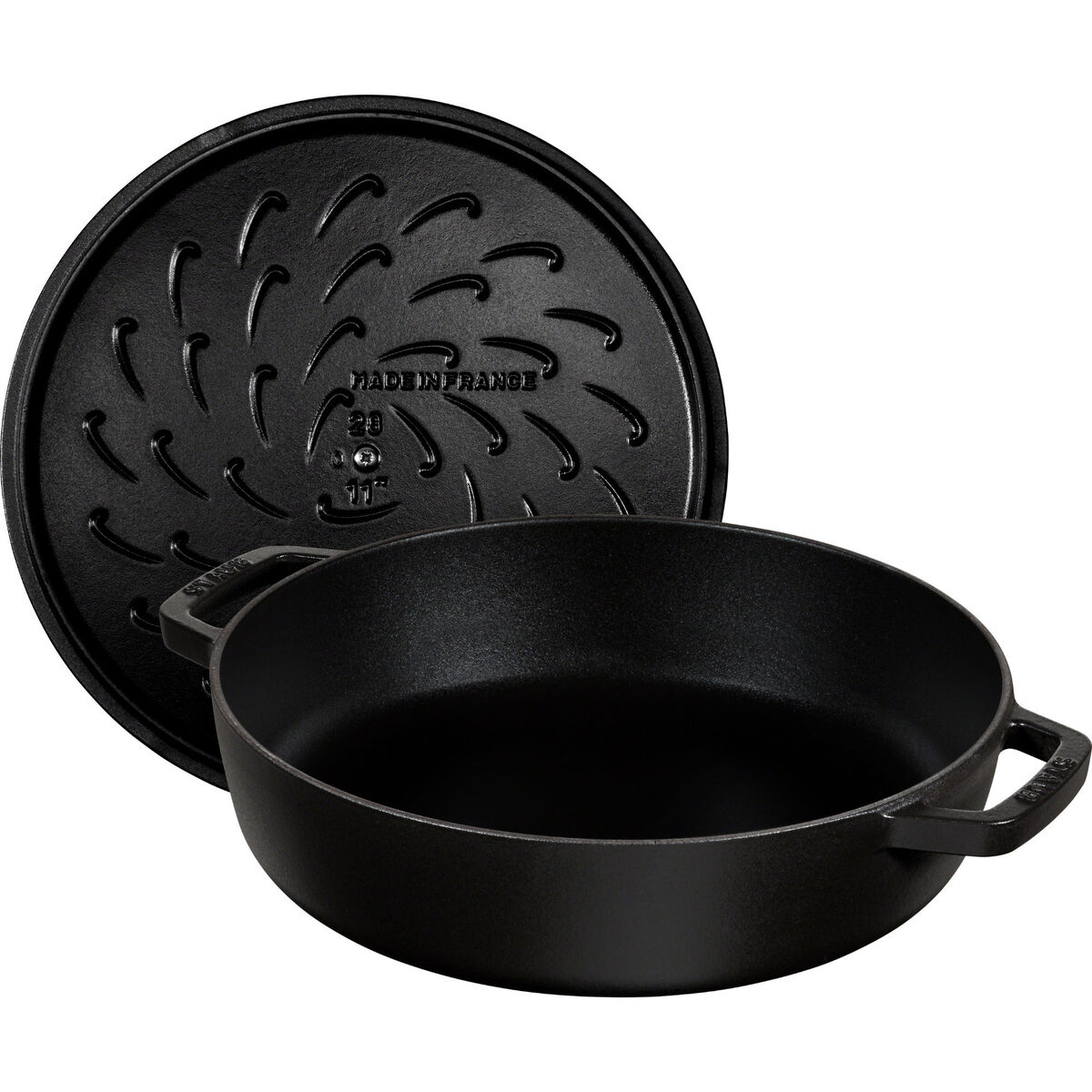 Cocotte Chistera Sautépanne Sort 24 cm 2,4 l