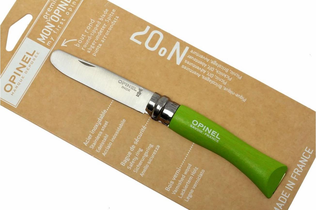 Opinel 'My First Opinel', Apple Green, kinderzakmes