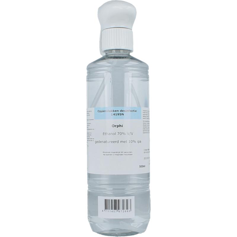 Orphi Alcohol Ethanol 70% Spray (500 ml)